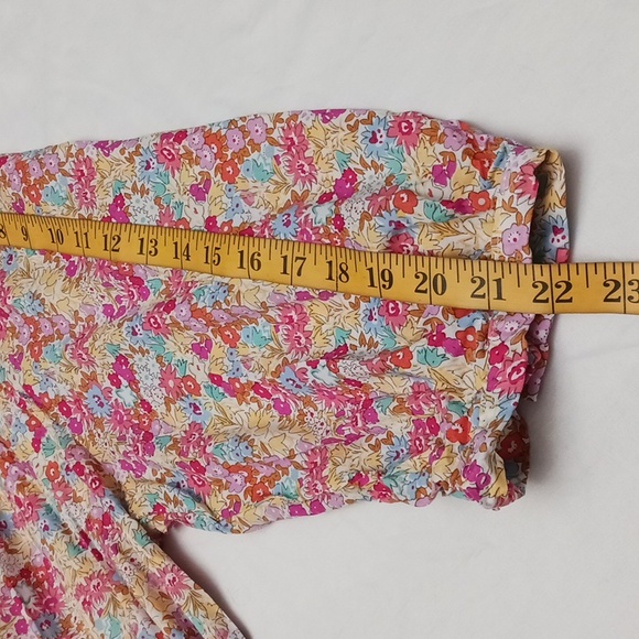 Jones New York size 2X women's colorful floral pull-on blouse. - Picture 11 of 16